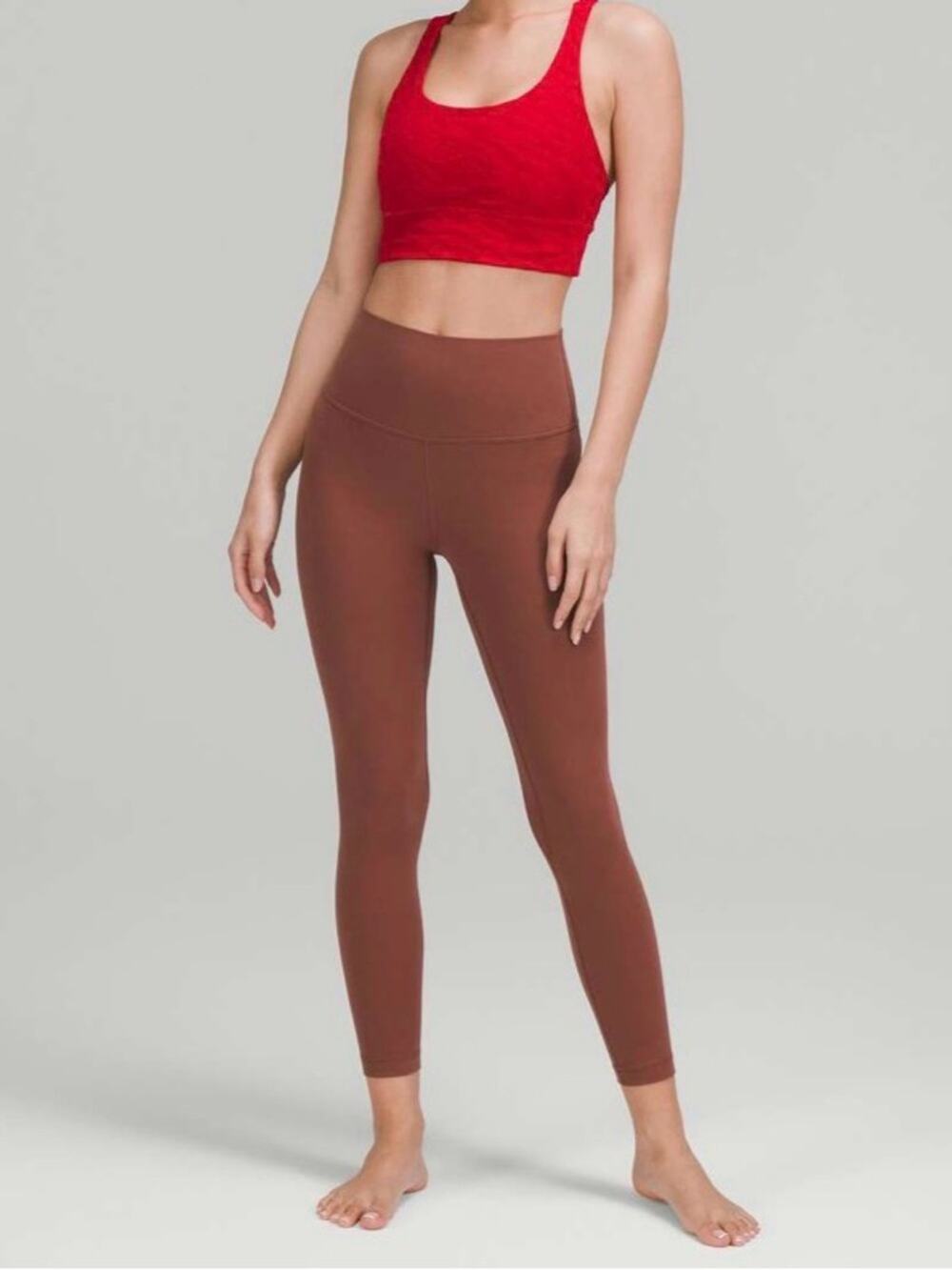 Lululemon Lunar New Year Align High-Rise Pant Leggings 25" in Smoky Red Size 0